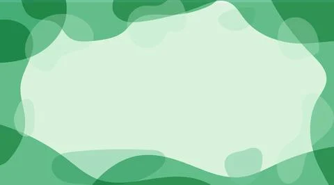 Green Abstract Wave Background Design Stock Illustration