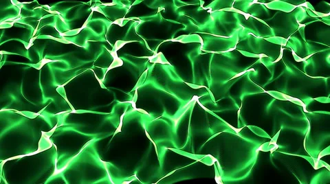 Green abstract wave motion background Stock Footage 30775038