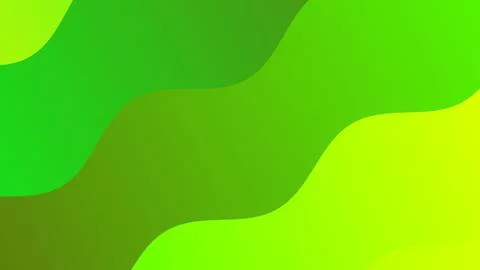 Green Abstract Wavy Background with Organic Shapes 스톡 일러스트