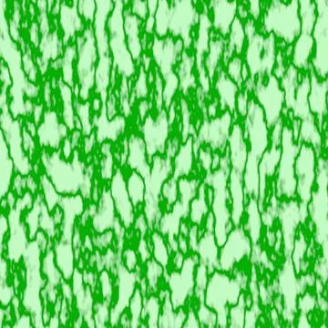 Green abstraction with blurred patterns. Curves, vertical cracks.  Stock Illustration