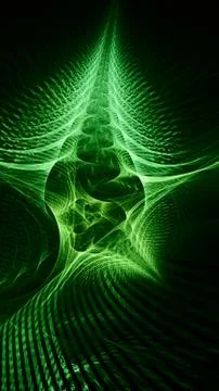 Green abstraction Stock Illustration