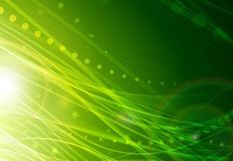 Green abstraction Stock Illustration