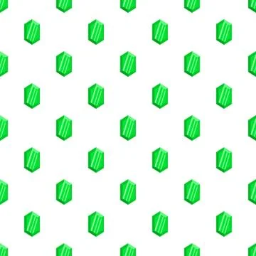 Green adamant pattern seamless vector Stock Illustration