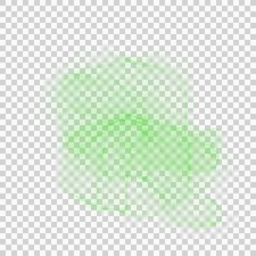 Green Alcohol Ink Shape Stock Photos