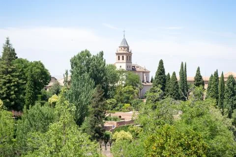 Green Alhambra Stock Photos
