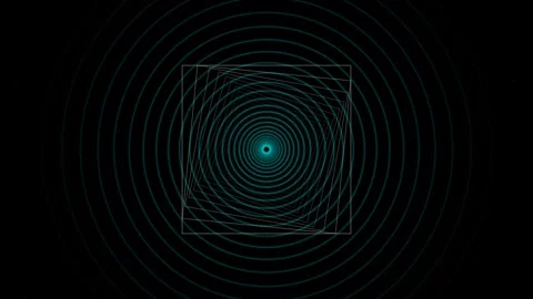 Green ambient light particle floating background Stock Footage 345187503