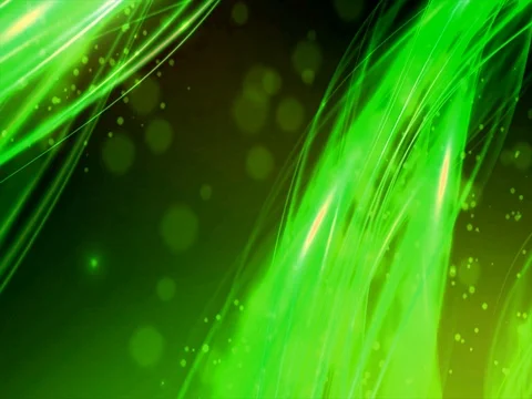 Green Ambient Particles 스톡 동영상 73617997