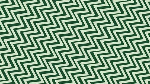Green and beige zigzag pattern fills the frame with a repeating geometric des Stockillustratie