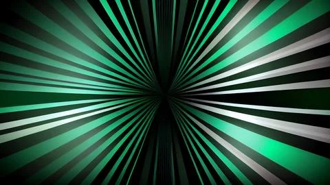 Green and black abstract background with rays and beams. Stock Illustration