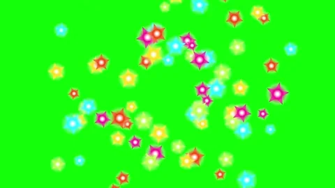 Green and Black Ball and Flower and Screen Green Screen Vidéo 339330280