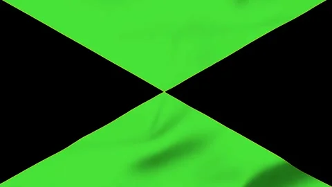 Green and black diagonal pattern with transparent background Video stock 343317254