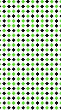 Green and Black Diamond Pattern Background 스톡 일러스트