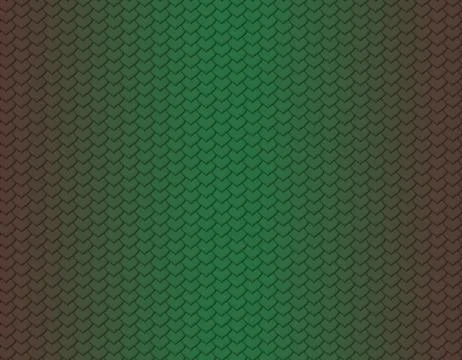 Green and black gradient snake skin pattern, heart shape scale イラスト素材