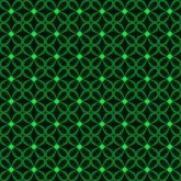 Green and black light pattern background and texture. Stock Illustration