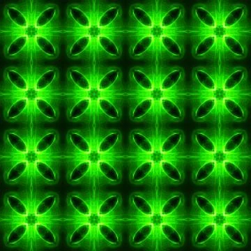 Green and black light pattern background and texture. Stock Illustration