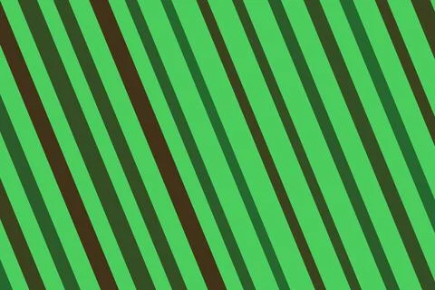 Green and black striped pattern with diagonal lines Illustrazione stock