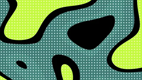 Green and blue abstract pattern suitable for background designs Stock Footage 301419238