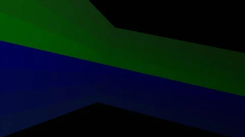 Green and Blue Colored Stripes Background VJ Loop in 4K Video stock 266797767