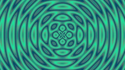 Green and Blue Concentric Ripple Wave Motion Graphic Stock Footage 333072876