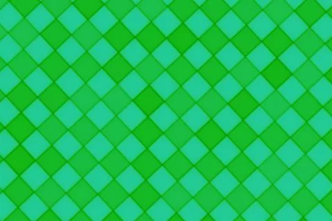 Green and blue diamond pattern background for design Stockillustratie