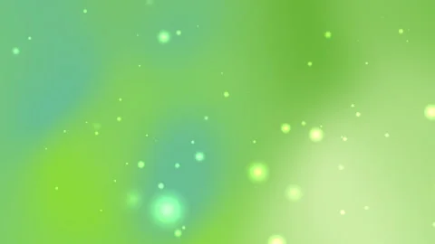 Green and blue gradient background with white spots Stock Footage 304267529