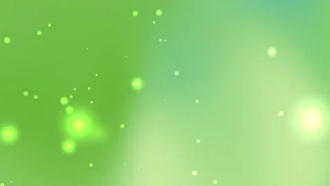 Green and Blue Gradient Background with Glowing Bokeh Lights Stockbeeldmateriaal 304275258