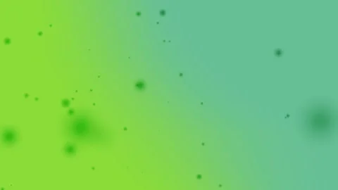 Green and blue gradient with scattered green dots Vidéo 304275050