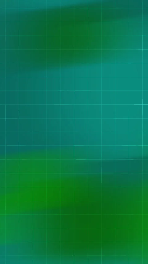 Green and blue gridded background ideal for tech presentations, website designs Video stock 306201287