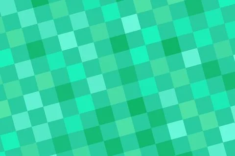 Green and blue pixelated pattern background for digital design Stock Illustration