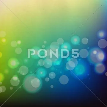 Green and blue retro background Stock Illustration