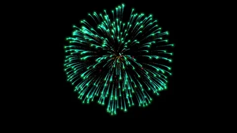 Green and Blue Round Video stock 311272949
