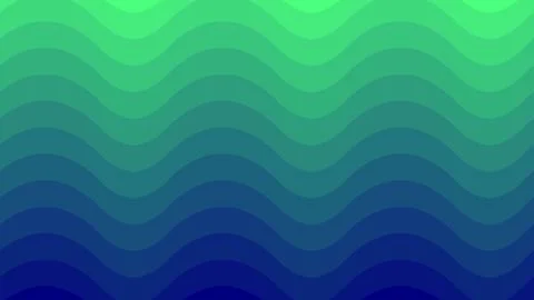Green and Blue vector texture with waves. Graphic abstract illustration. Illustrazione stock