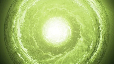 Green and bright vortex Vidéo 91520784
