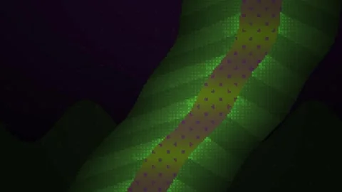 Green and brown abstract pixelated pattern. Stock Footage 334681925