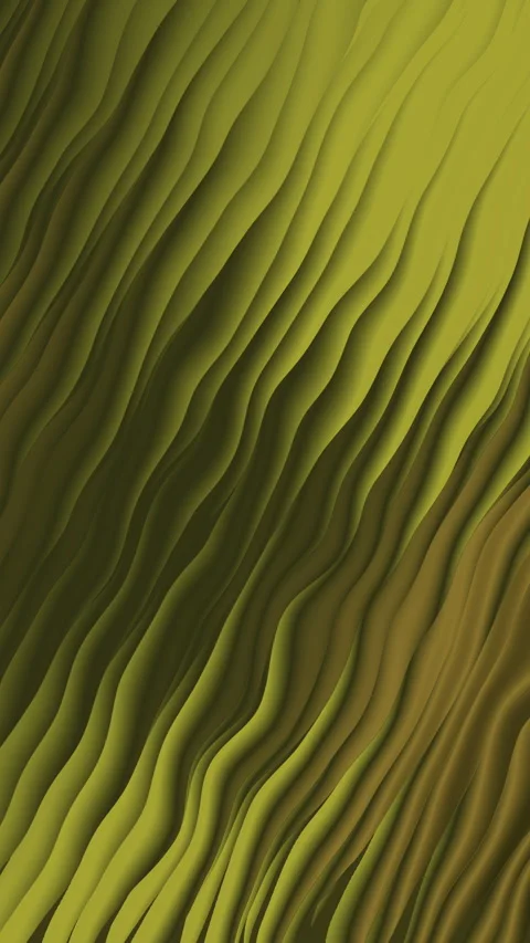 Green and brown layered terrain waves. Vertical video. Stock Footage 323919082