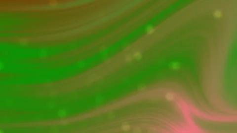 Green and brown wavy lines with soft glowing lights. Stock Footage 294690044