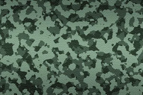Green and gray camouflage pattern blackground. Stock Illustration