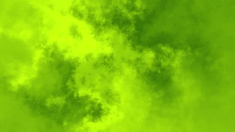 Green and Lime Cloud and Smoke Texture Animation with Drifting Motion Видео 346332712
