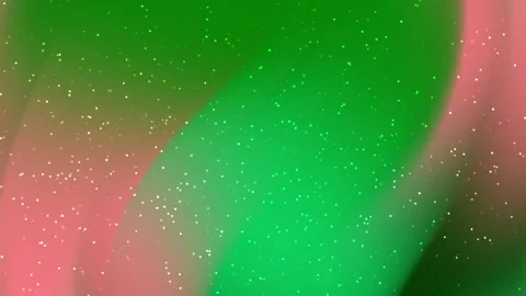 Green and pink gradient background with scattered bright dots Stock Footage 301180267