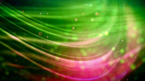 Green and pink spring background Stock Footage 87479414