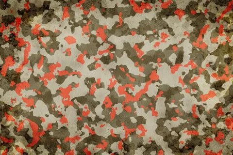Green and red camouflage pattern blackground. Stock Illustration