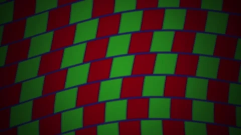 Green and red checkered pattern. Stock Footage 334665261