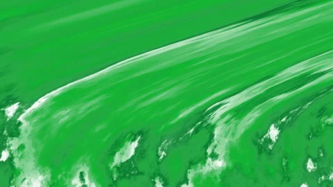 Green and white abstract design. Stock Footage 308971452