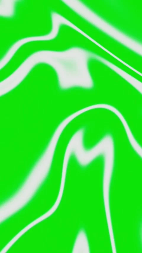 Green and White Abstract Fluid Liquid Background - Vertical Loop Stock Footage 337094460