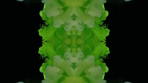 Green and white abstract hypnotic background 스톡 동영상 317592779