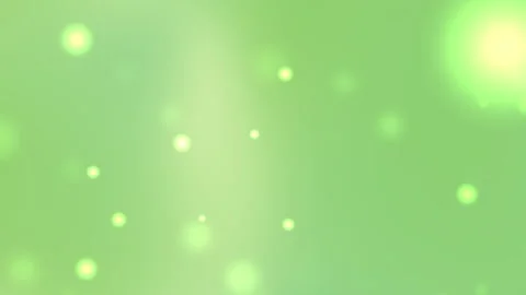 Green and white background with several blurry white circles Stock Footage 304269284