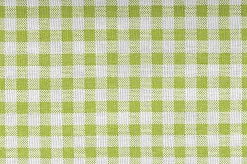 Green and white checkered, pattern, design, cotton fabric for sewing, textu.. Stock Photos