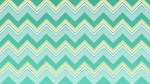 A green and white chevron patterned background minimalist Stock Illustration