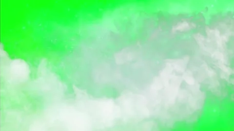 Green and white cloud gradient background Видео 338221943