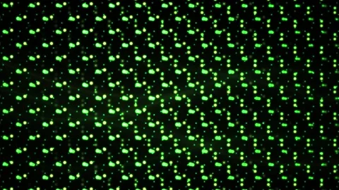 Green and white digital light pattern. Stock Footage 340031187